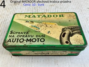 Plechové retro krabičky Matador - 5