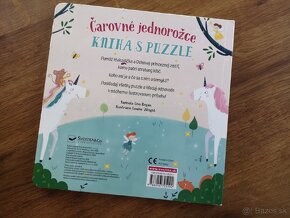 2x Kniha s puzzle Peppa pig a Čarovné jednorožce - 5