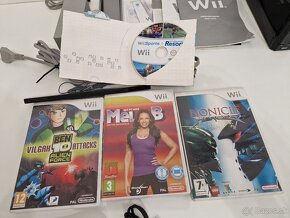 Nintendo Wii herná konzola čierna - 5