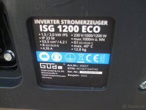 Invertorova elektrocentrala GUDE - ISG 1200 W ECO - 5