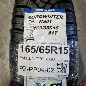 Zimné pneumatiky 165/65 R15 FALKEN DOT2320 - 5