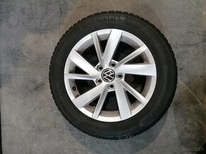 Predám originál VW zimnú sadu 5x112 R16, 205/55/16 - 5