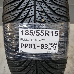 Zimné pneumatiky 185/55 R15 FULDA DOT2021 - 5