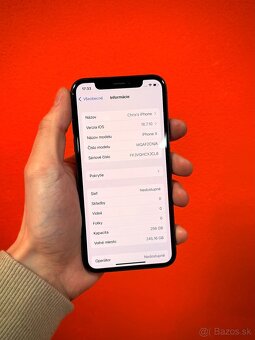 Apple iPhone X 256gb - TOP STAV - 5