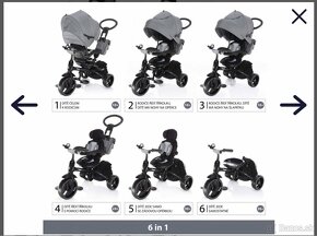 Predám - ZOPA Trojkolka Citi Trike 6 in 1 - 5