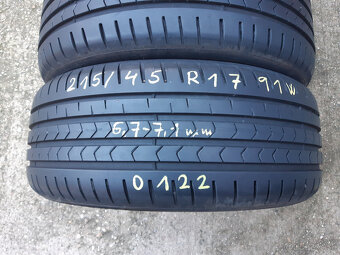 215/45 R17  -letné - 5