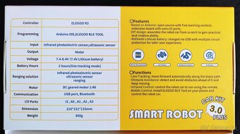 Nová Arduino stavebnica - Smart Robot autíčko - 5