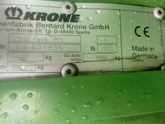 Krone vario pack 1800 - 5