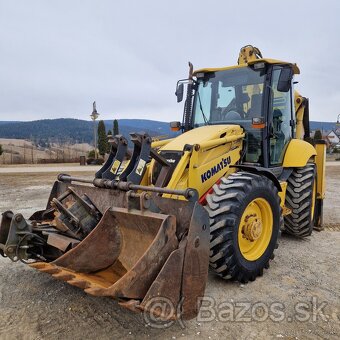 Traktorbager KOMATSU WB 97S( JOYSTICK 2007 - 5