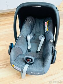 Vajíčko MAXI-COSI Pebble Plus+isofix základňa+zimný fusak - 5