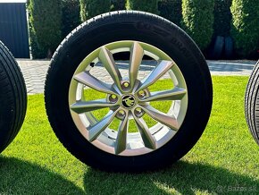 Komplet letnú sadu alu Škoda MINORIS - 5x112 205/55 R16. - 5