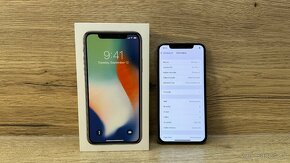 APPLE IPHONE X 256GB STRIEBORNÝ - 5