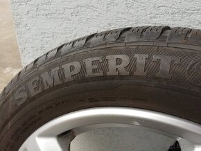 Alu disky 5x108 na Ford + zimné pneumatiky 205/55 r16 - 5