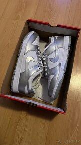 Nike Dunk Low Metallic Silver, 43 - 5