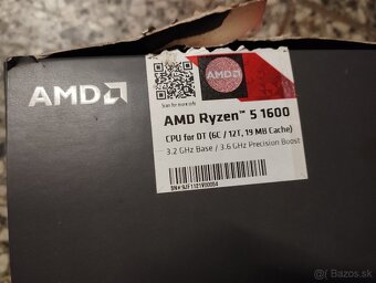 AMD Ryzen 1600 AF - 5