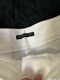 Biele elegantne nohavice - 5