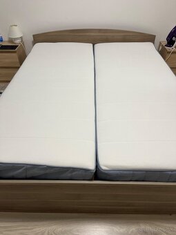 Ikea manzelska postel 160x200 - 5