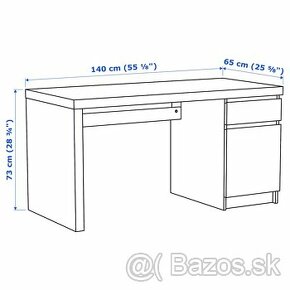 Pracovný Pc stôl IKEA Malm - 5