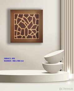 3D Obraz – Ornament na stenu - 5