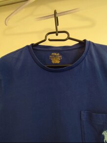 Polo ralph lauren tricko s vreckom - 5