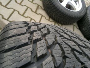 Elektrony Borbet Ford 5x108 r16, zimne pneu. 215/55 r16 - 5