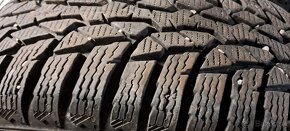 Predám 4ks jazdené zimné 175/65r15-84T Nokian - 5