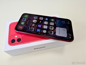 APPLE IPHONE 11 64GB RED ,Baterka 100% - 5