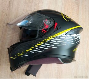 Prilba AGV K-5 S Thorn 46 Matt Black White Yellow, veľ. XS - 5