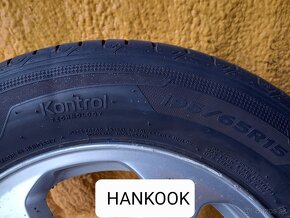 Predám elektróny+ letné pneumatiky 195/65 R15 T Golf4 - 5