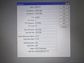 Predam vykony router mikrotik 1U - 5