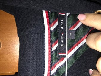 TOMMY HILFIGER originál pánska mikinka XL - 5