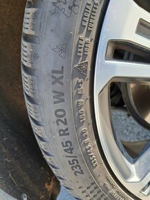 Predám Continental WinterContact TS870P 235/45 R20 XL - 5