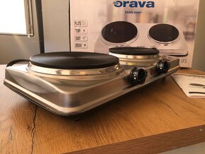 Elektrický varič dve platne ORAVA VP-9S - 2500W - 5