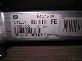 BMW EGR chladič 7794245, 7790065 motor M47, M57 - 5