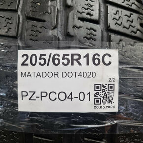 Zimné pneumatiky 205/65 R16C MATADOR DOT4020 - 5