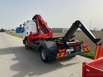 Mercedes-Benz Atego 1218, hákový nosič kontajnerov - 5