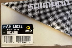 MTB topánky Shimano SH-M032 č.47 - nové - 5