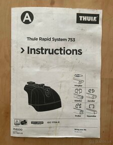 THULE Atera nosiče na auto - 5