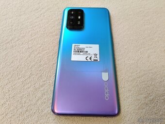 Oppo A94 - 5G.  8gb+3gb/128gb.  Modrá fialová metalíza. - 5