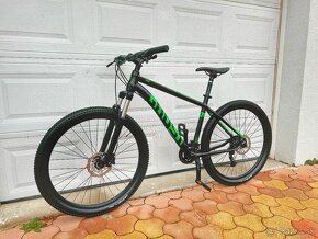 Bicykel GHOST KATO 4.9 NIGHT BLACK / RIOT GREEN 27,5 / M / - 5