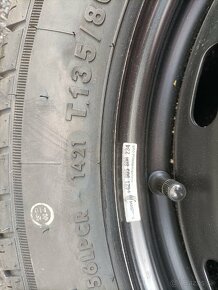 Rezervné koleso 135/80 R17, 5x112 - 5