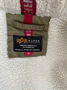 ALPHA Industries Pánska Zimná Bunda - 5