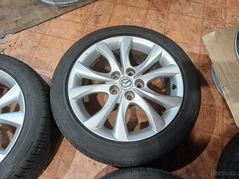 hlinikové disky org.Mazda 3,-5,-6/Sw--7Jx17-ET-52,5--5x114,3 - 5