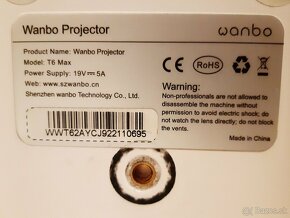 Wanbo 6T max projektor - 5