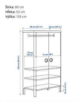 Skriňa IKEA BUSUNGE - 5