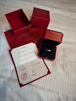 Cartier Love ring velikost 64 - 5