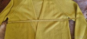 Dámsky dlhý žltý sveter Reserved S - 5