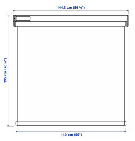 Zatemňovacia roleta FYRTUR - ikea, inteligentná, bezdrôtová - 5