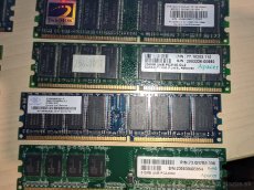 Staršie pamäte RAM DDR2, DDR? ... 512MB, 256MB, 64MB - 5