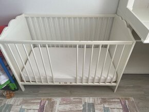 Detská posteľ + prebaľovací pult IKEA - 5